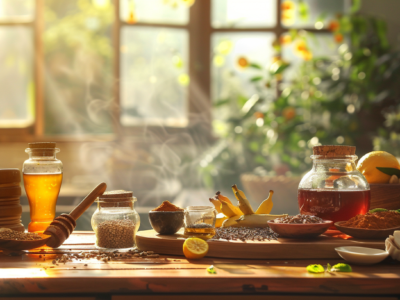 abcdefghijklmnop_A_serene_Ayurvedic_lifestyle_scene_wooden_ta_44bfb98b-59b8-465b-8cf3-690edc6314ba_1